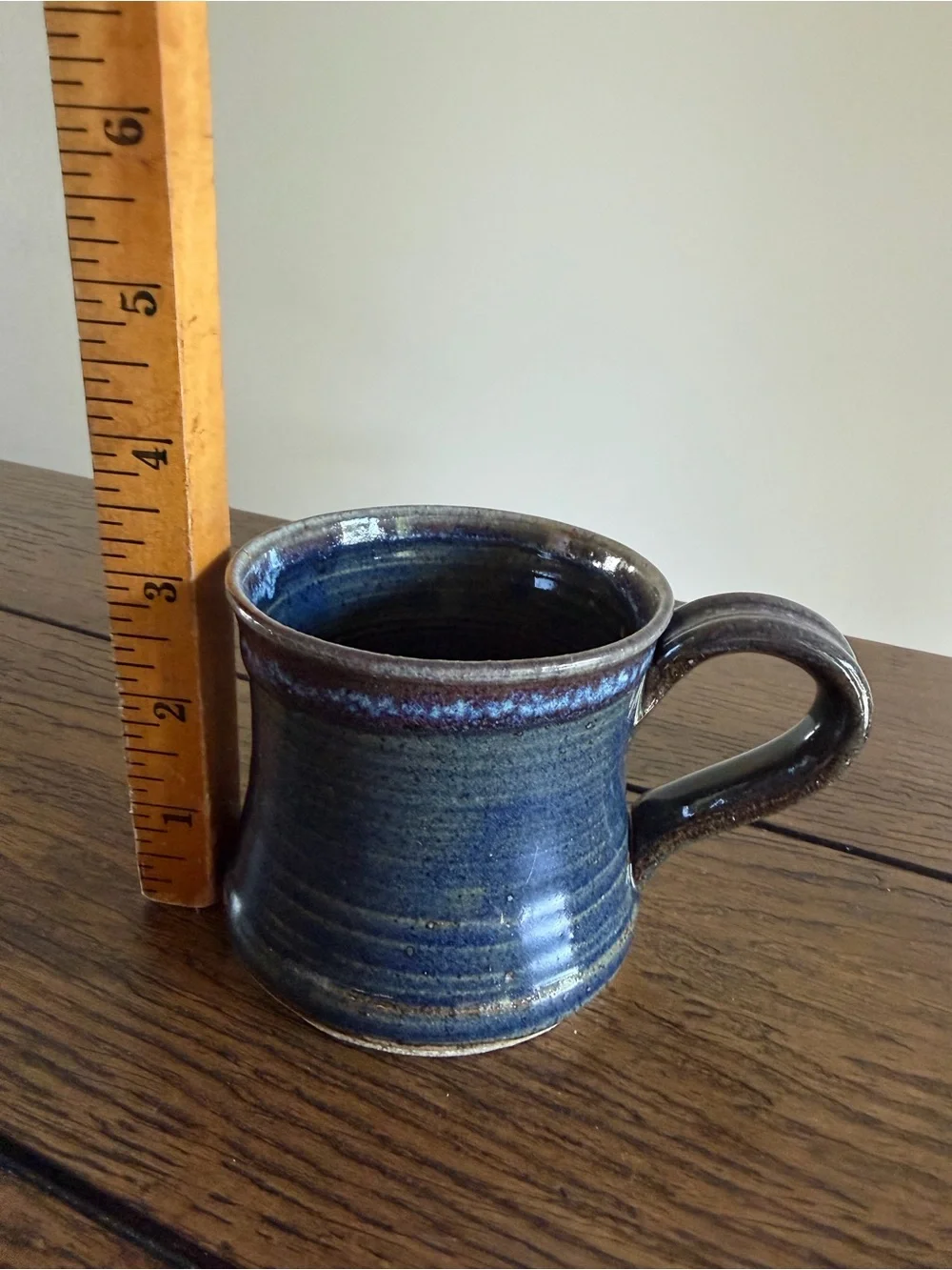 Clay Images Hidden Dog Surprise Mug Coffee Cup Handmade Studio Pottery funny